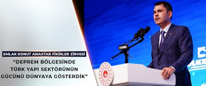 Bakan Murat Kurum, Emlak Konut GYO’nun İstanbul’da düzenlenen Anahtar Fikirler Zirvesi’ne katıldı
