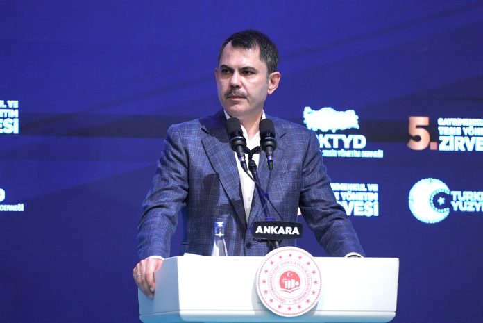 Çevre, Şehircilik ve İklim Değişikliği Bakanı Murat Kurum, Ankara Kızılcahamam’da düzenlenen 5. Gayrimenkul ve Tesis Yönetim Zirvesi